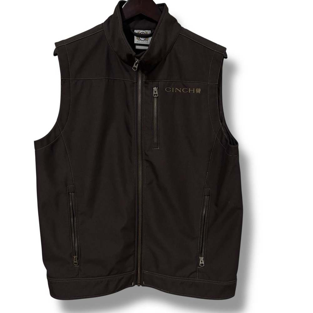 Cinch Black Vest